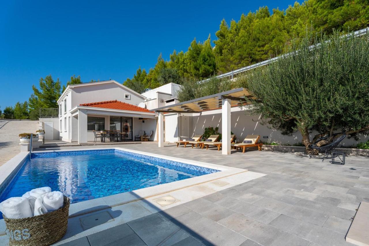 Villa Dream With Private Pool, 2 Bedrooms With En-Suite Bathrooms, Sea View Omis Exterior photo